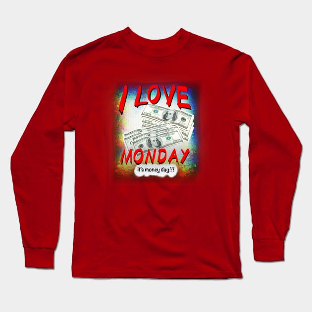 Monday Long Sleeve T-Shirt by Coffeemorning69